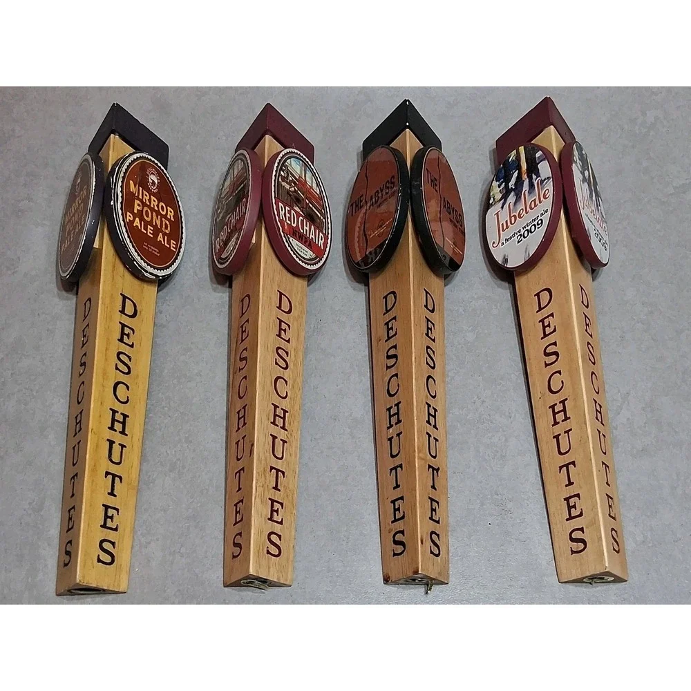 LOT Beer Tap Draft Handle Deschutes Brewery Man Cave Pub & Bar décor.